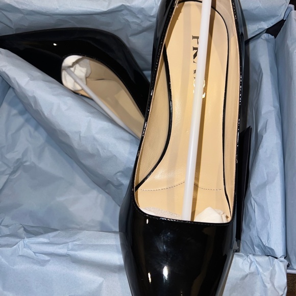 Prada Classic Patent Leather Stiletto Pumps - Picture 6 of 12